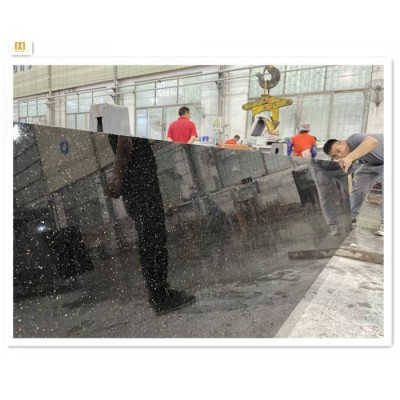 18mm,20mm Cheap Price Polished Mongolian Black Galaxy Granite